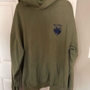 Hot Mess Olive Green Men’s Hoodie Sweatshirt